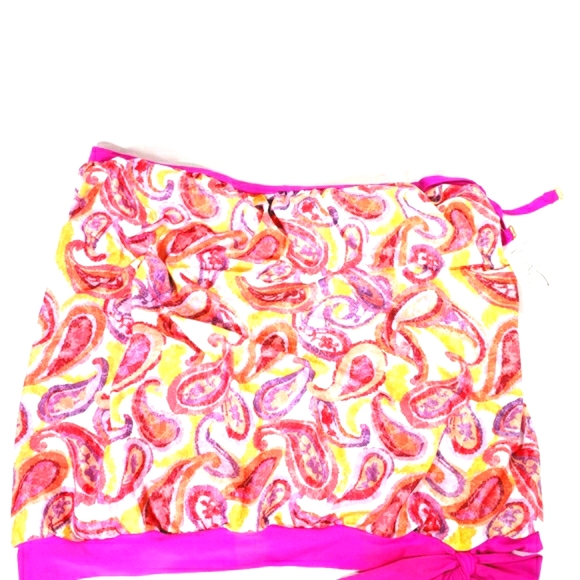 Pink Two Piece Tankini Size 20W Dippin Daisy's - Picture 2 of 5